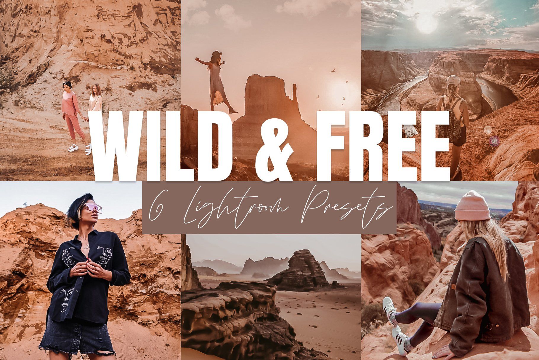 Скачать - Creativemarket. Wild & Free - Lightroom Presets Pack (2021).jpg