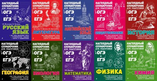 Скачать - Сборник. Серия «Наглядный справочник для подготовки к ОГЭ и ЕГЭ» (2020).jpg