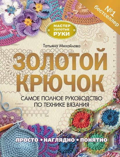 Скачать - Татьяна Михайлова. Золотой крючок. Самое полное руководство по технике вязания..jpg